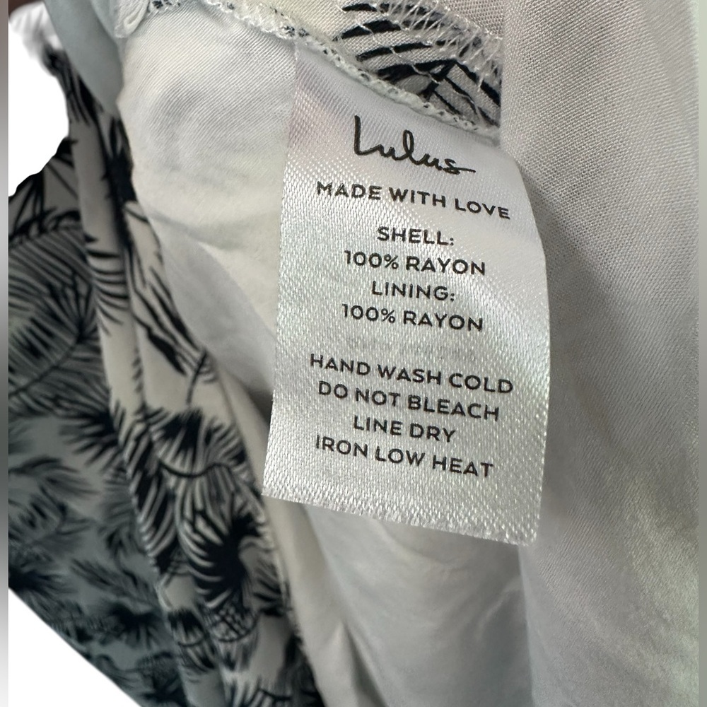 Lulus Palm Print Matching Set Crop Top And Maxi S… - image 7